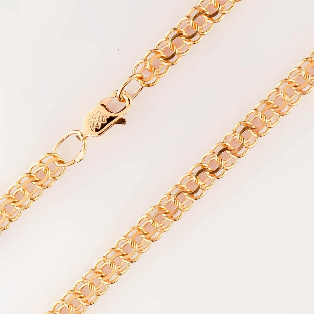 Цепь из красного золота 375 пробы