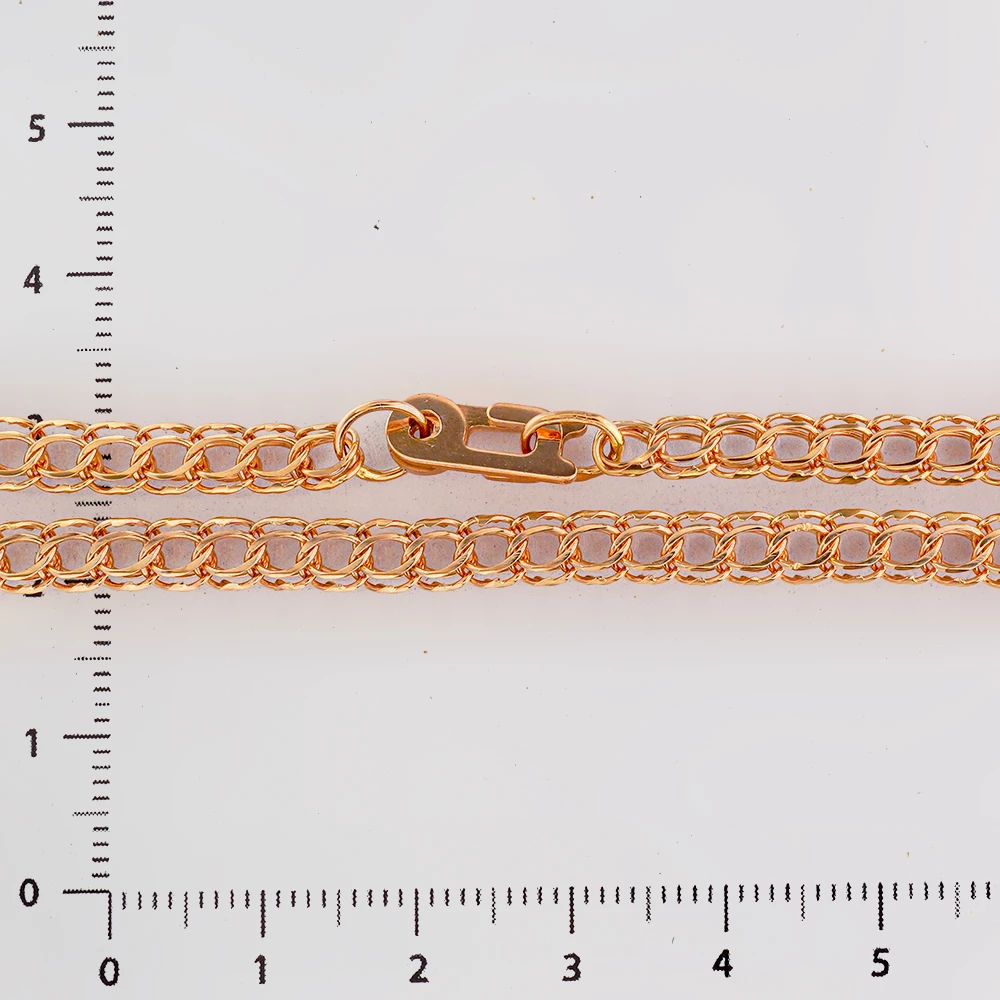 Цепь из красного золота 585 пробы
