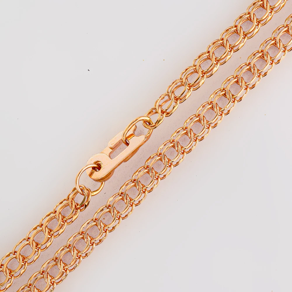 Цепь из красного золота 585 пробы