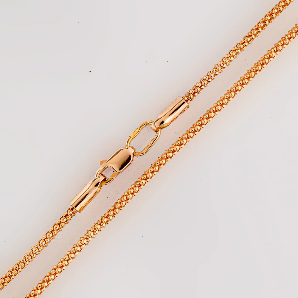 Цепь из красного золота 585 пробы