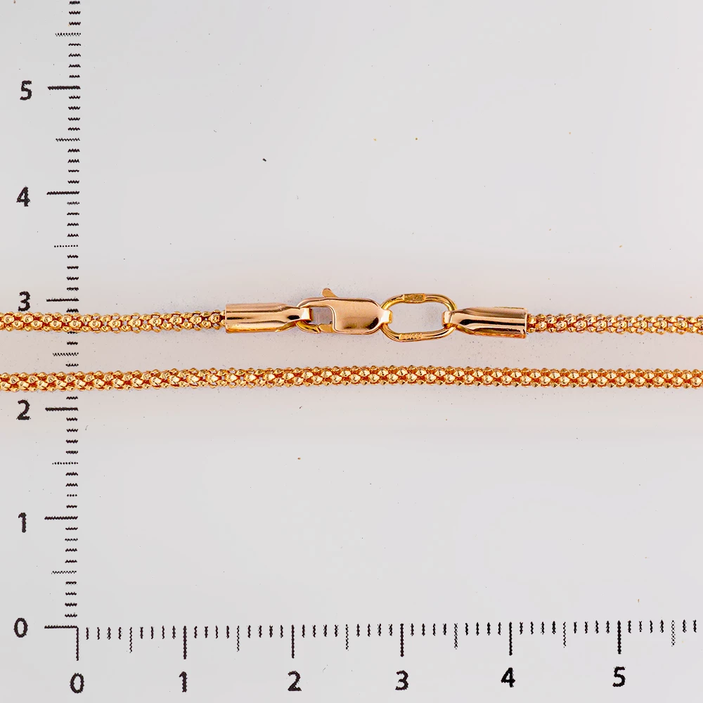 Цепь из красного золота 585 пробы