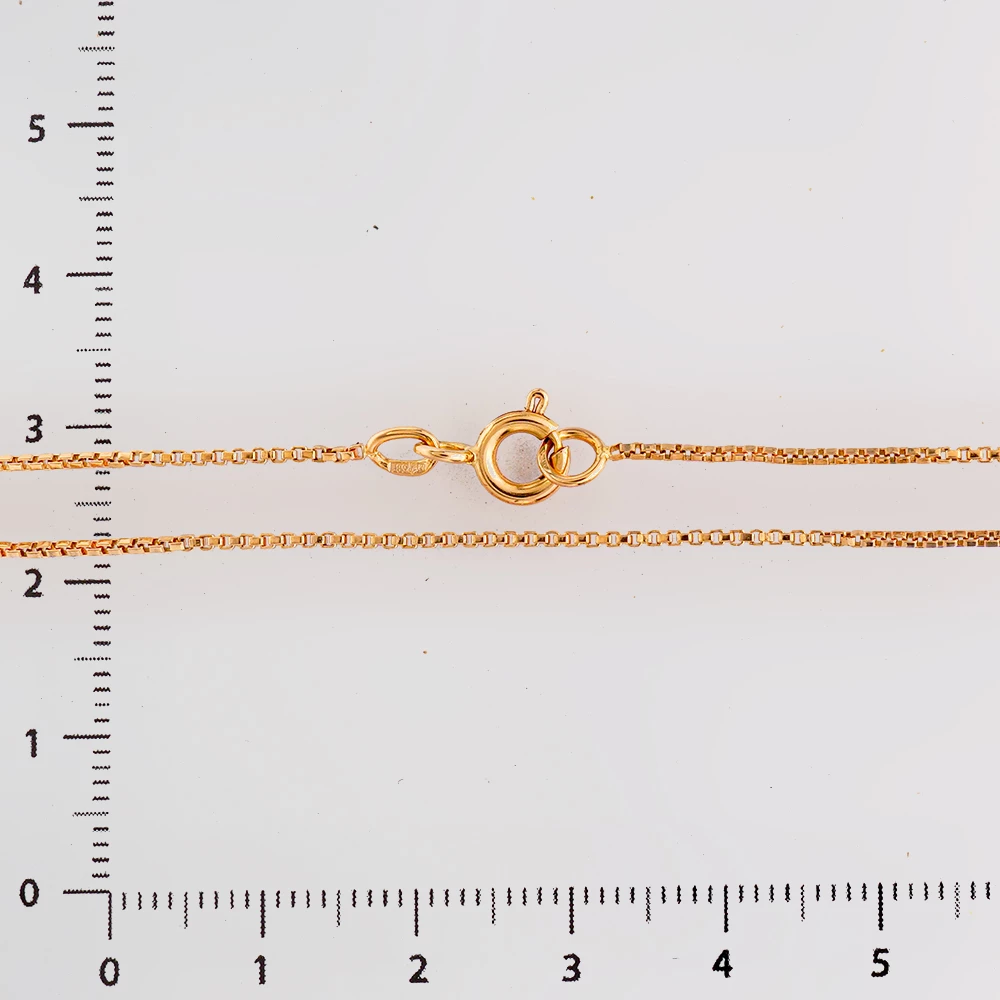 Цепь из красного золота 583 пробы