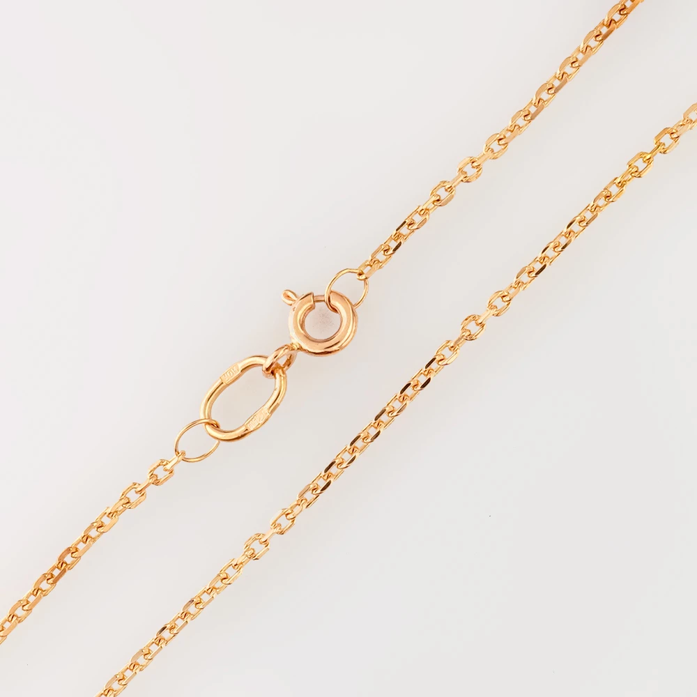 Цепь из красного золота 585 пробы