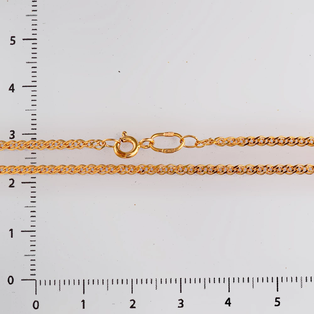 Цепь из красного золота 585 пробы