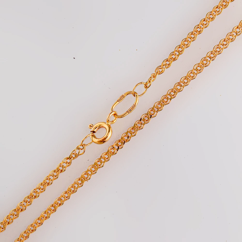 Цепь из красного золота 585 пробы