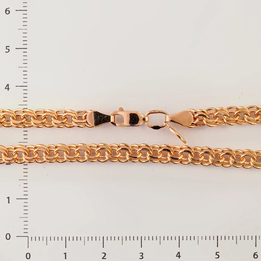 Цепь из красного золота 585 пробы