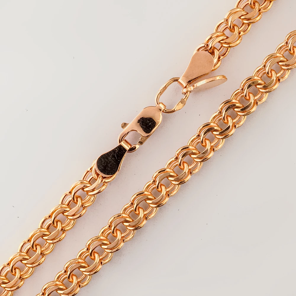 Цепь из красного золота 585 пробы