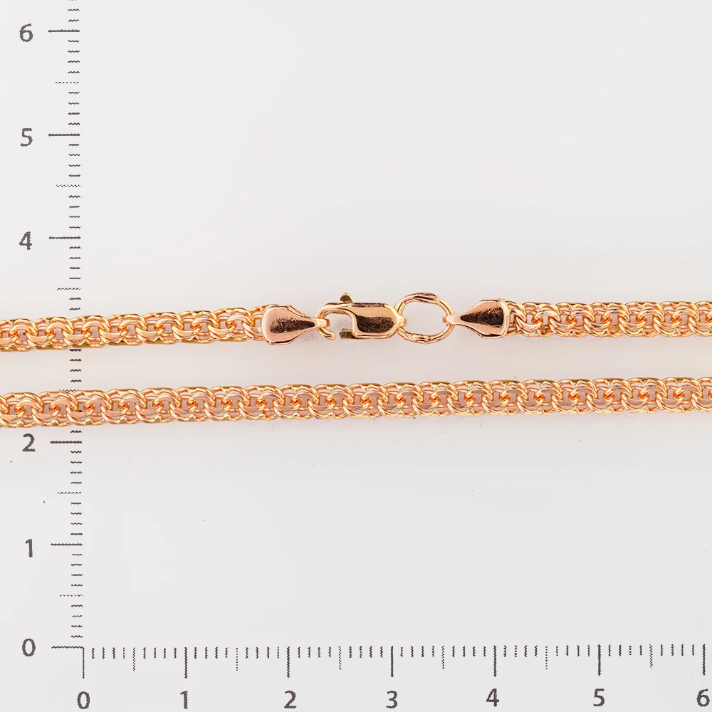 Цепь из красного золота 585 пробы