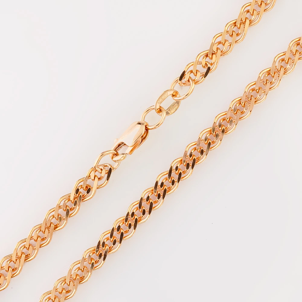 Цепь из красного золота 585 пробы