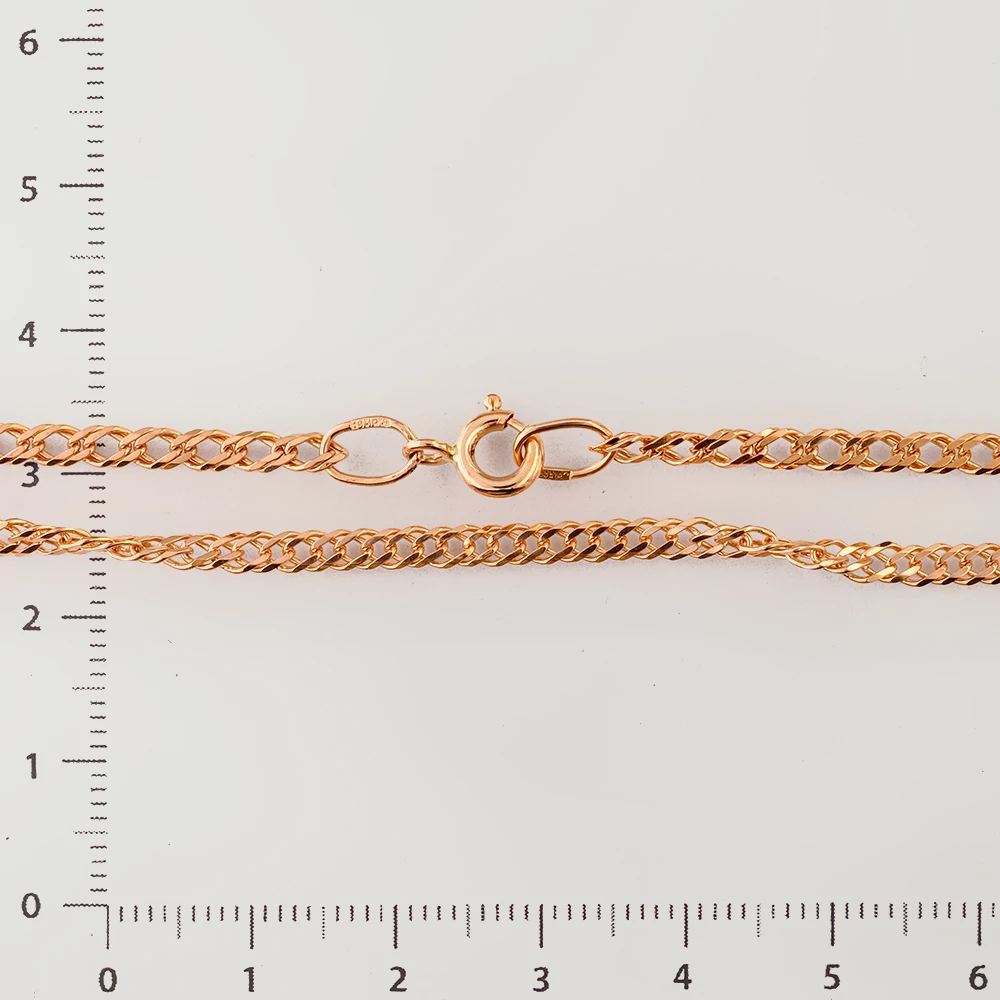 Цепь из красного золота 585 пробы