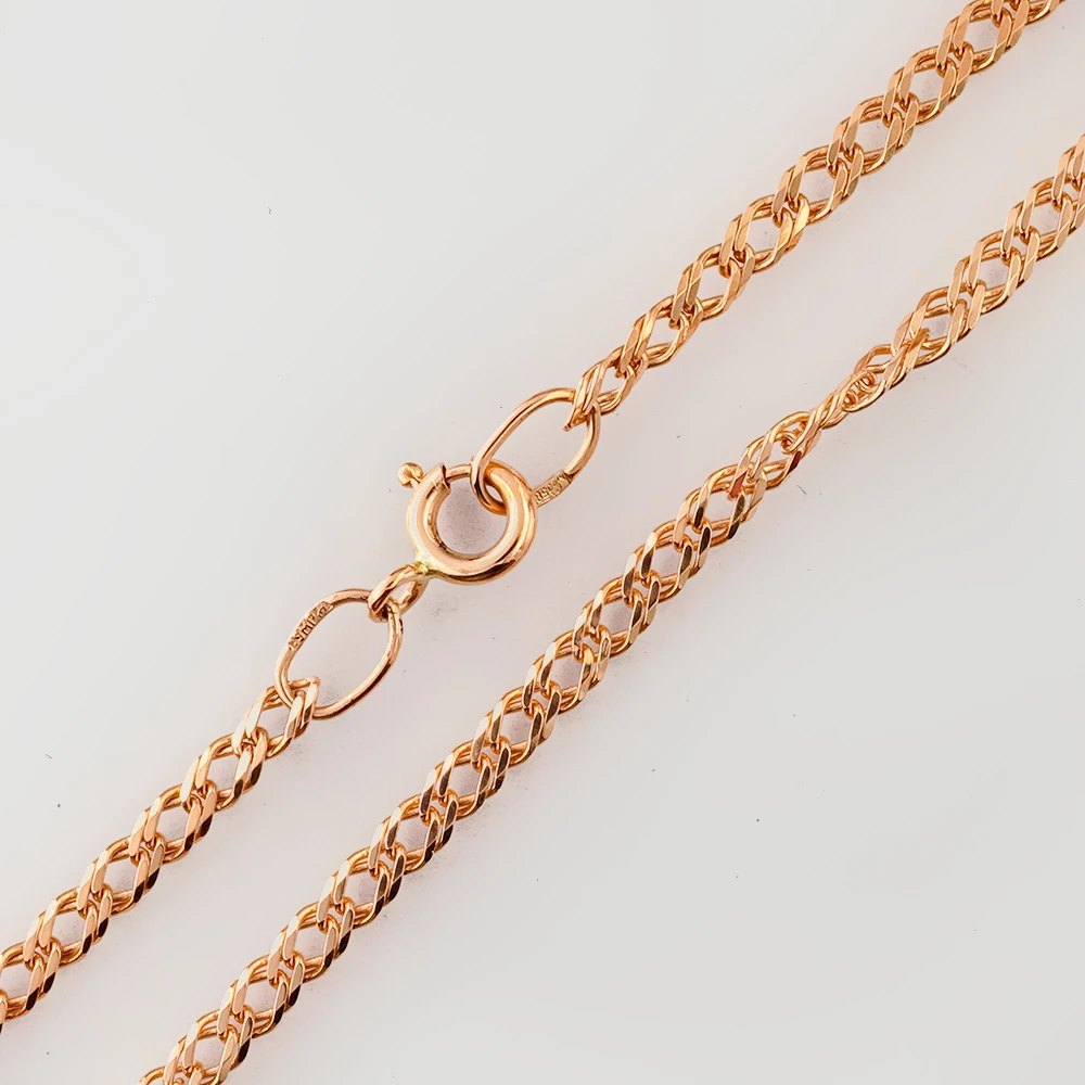 Цепь из красного золота 585 пробы