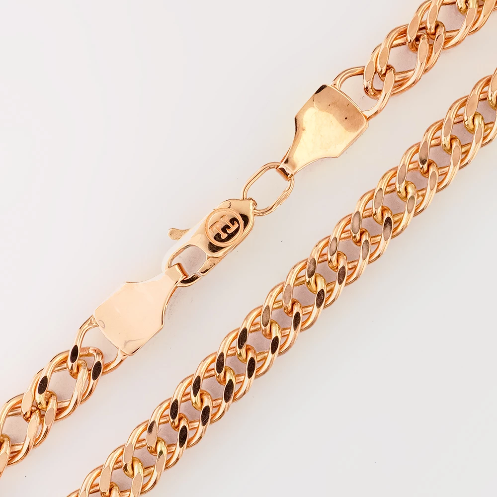 Цепь из красного золота 585 пробы