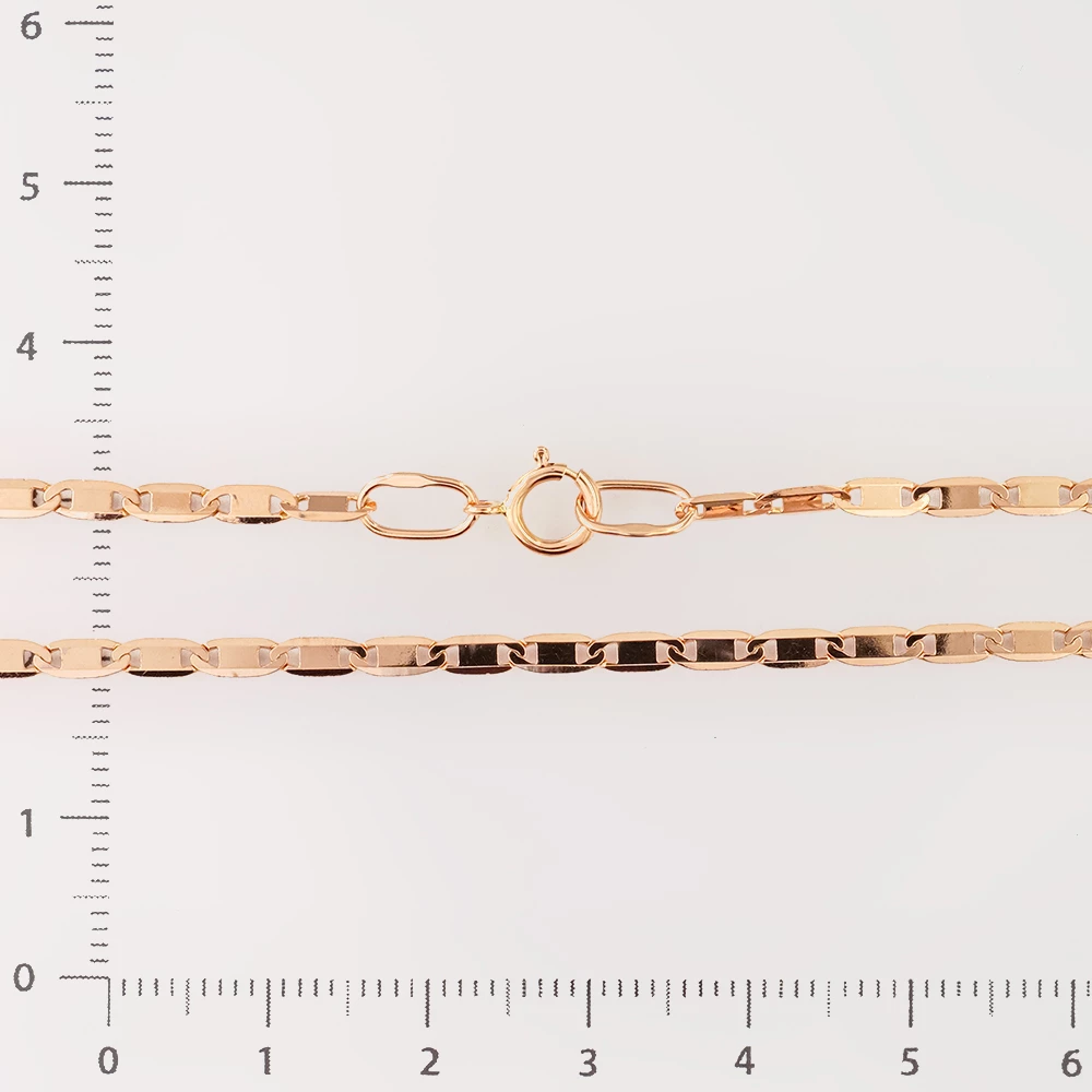 Цепь из красного золота 585 пробы