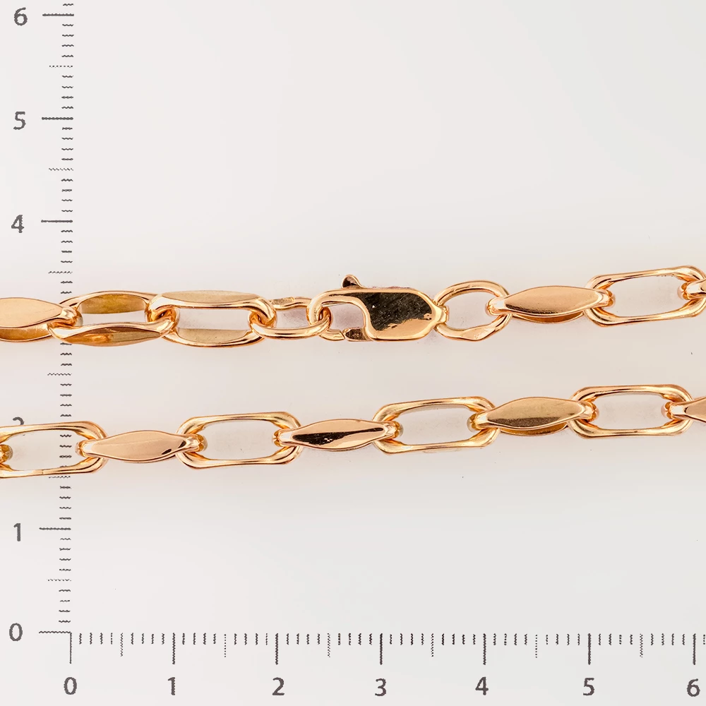 Цепь из красного золота 585 пробы