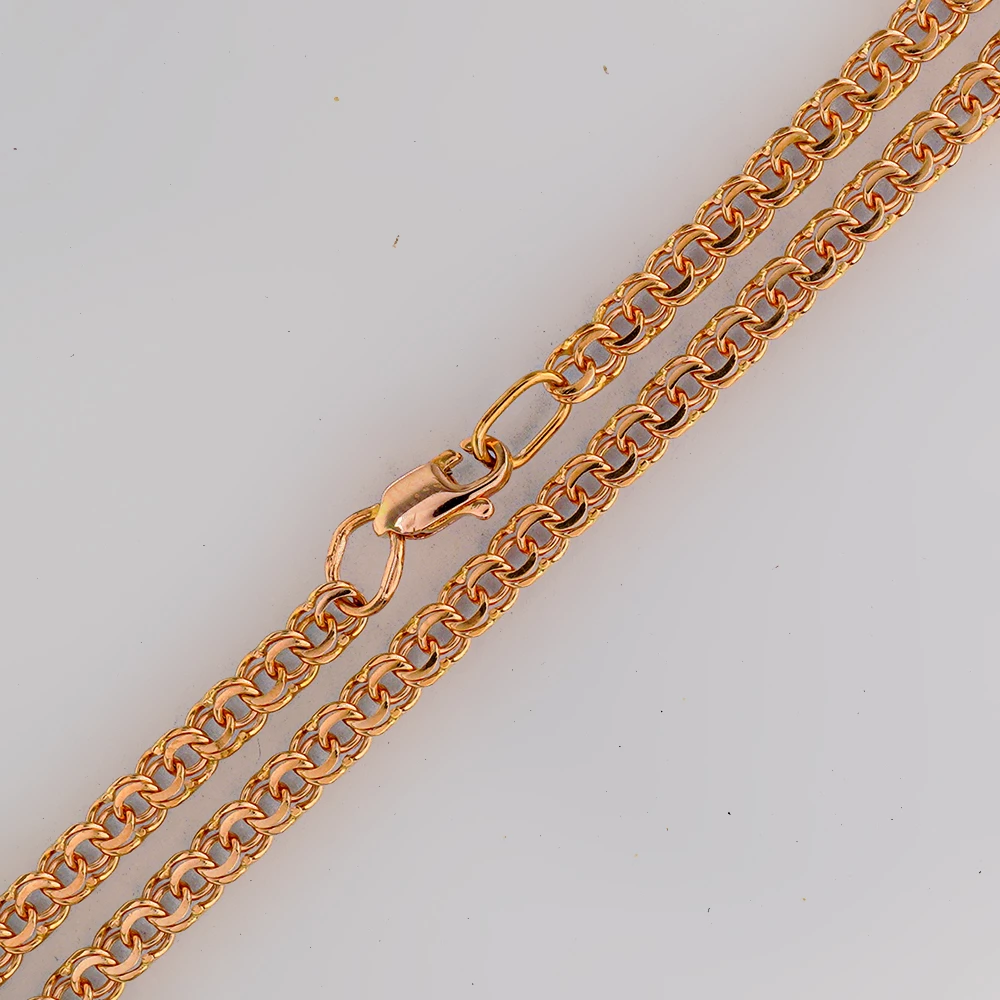 Цепь из красного золота 585 пробы