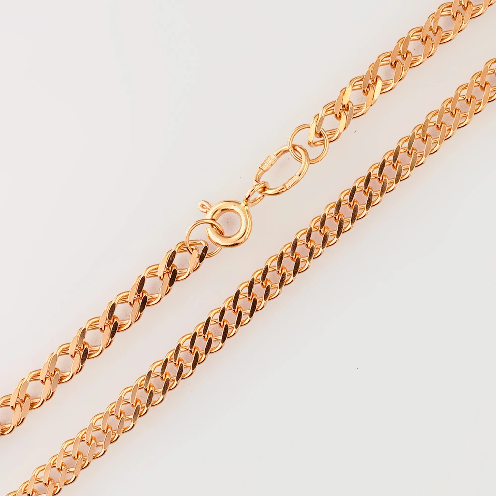 Цепь из красного золота 585 пробы