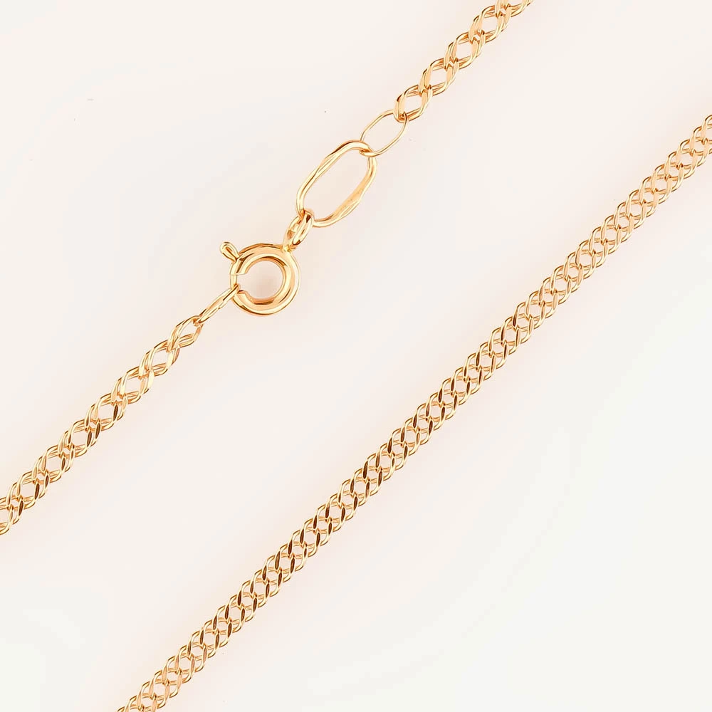 Цепь из красного золота 585 пробы