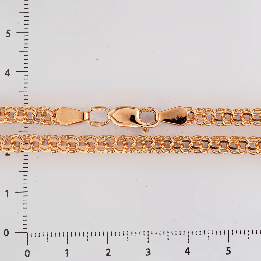 Цепь из красного золота 585 пробы