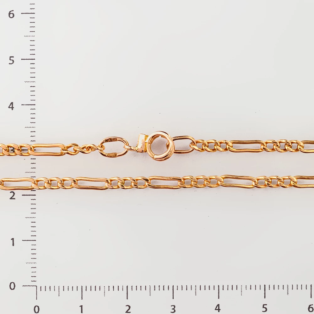 Цепь из красного золота 585 пробы