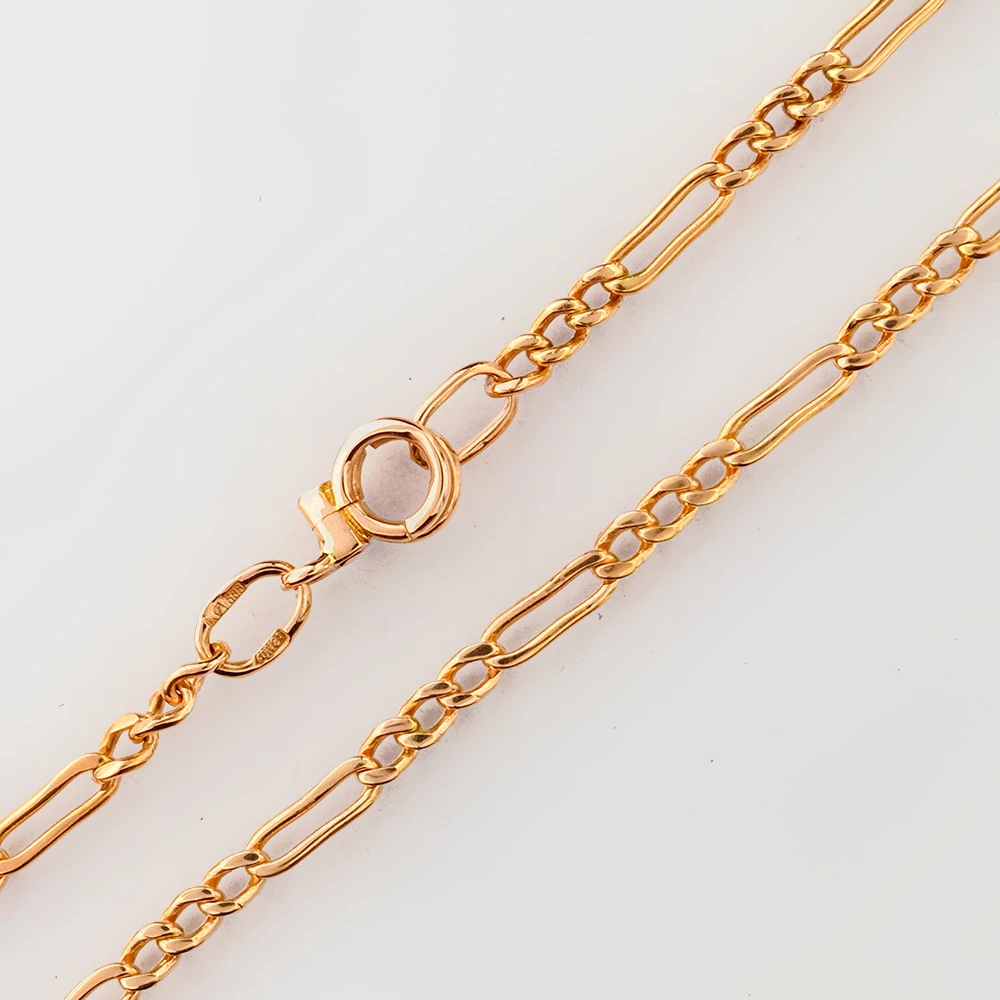 Цепь из красного золота 585 пробы