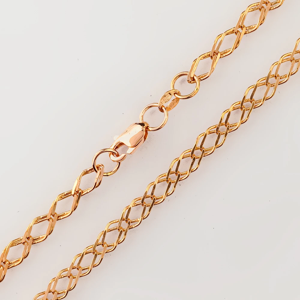 Цепь из красного золота 585 пробы