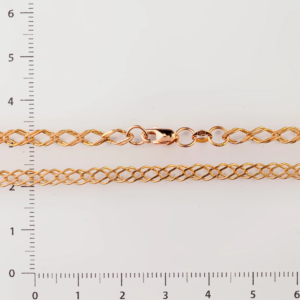 Цепь из красного золота 585 пробы