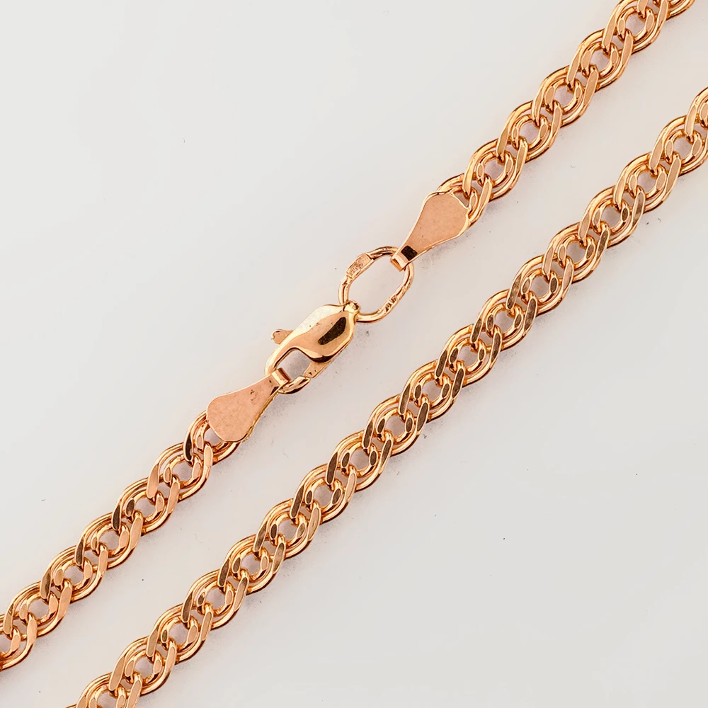 Цепь из красного золота 585 пробы