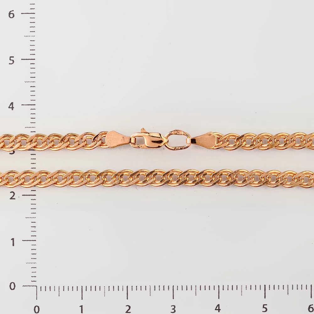 Цепь из красного золота 585 пробы