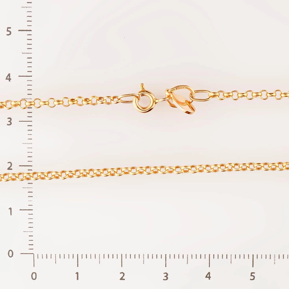 Цепь из красного золота 585 пробы