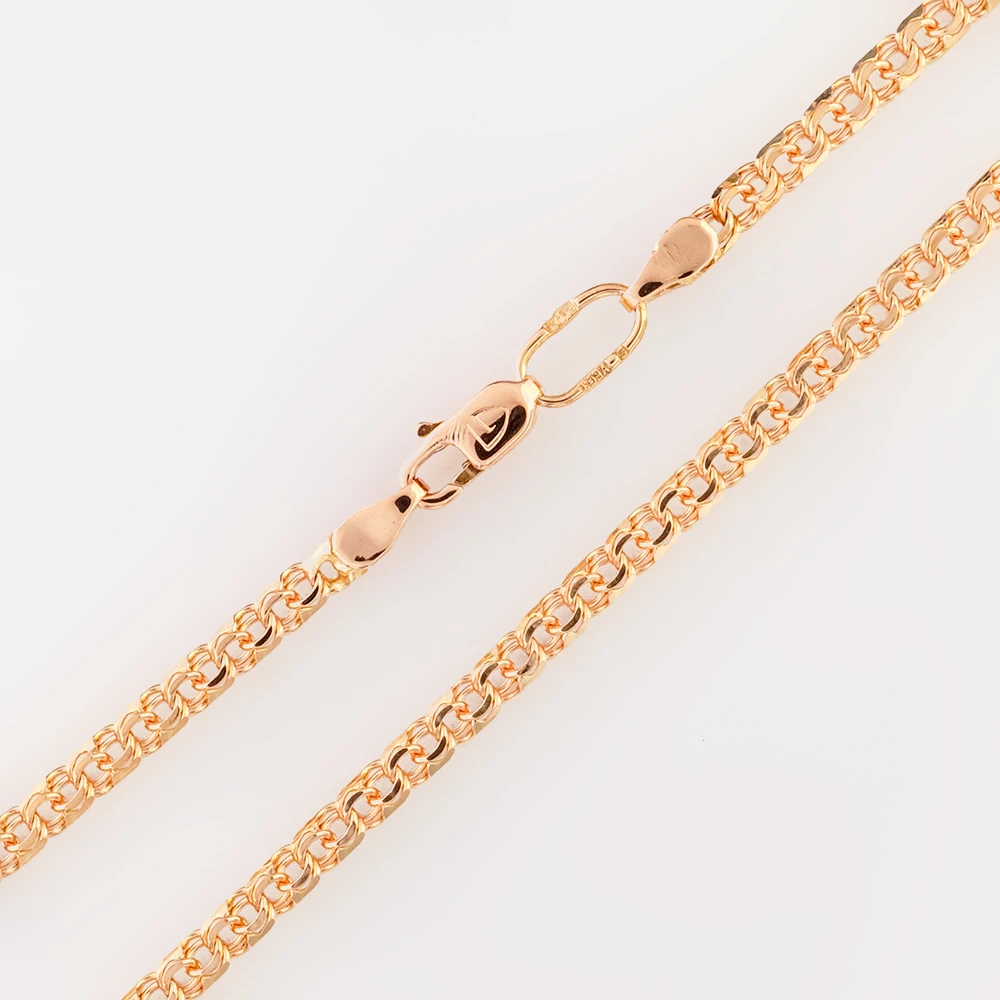 Цепь из красного золота 585 пробы