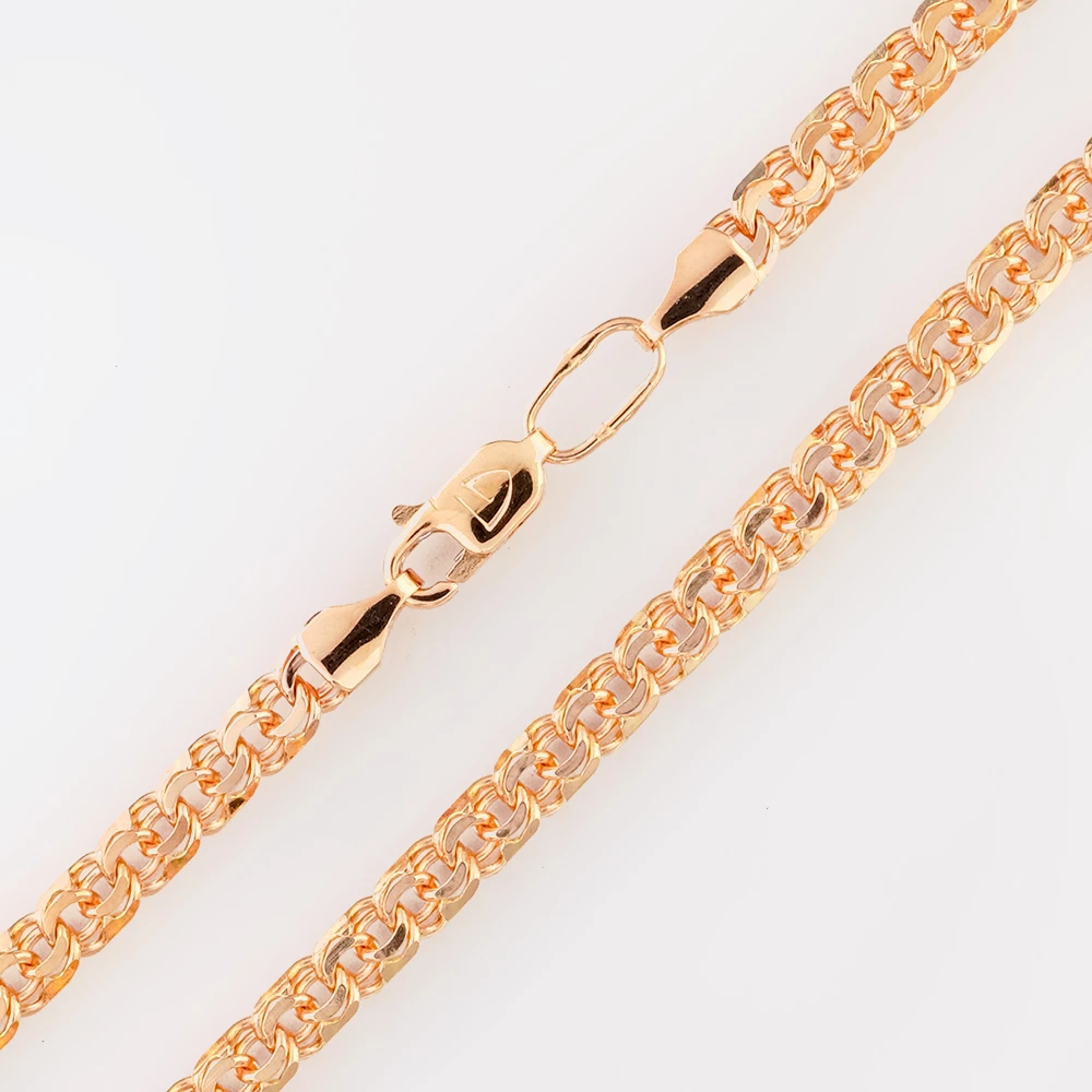 Цепь из красного золота 585 пробы