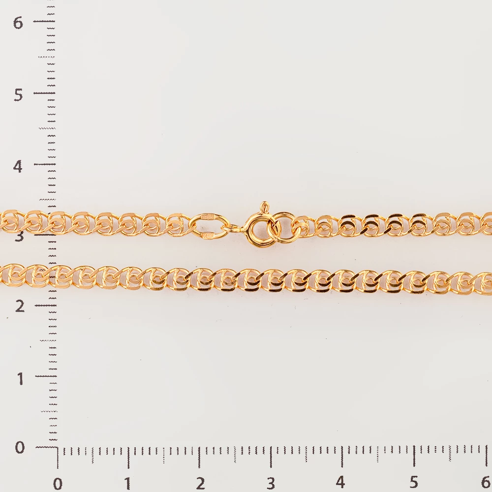 Цепь из красного золота 585 пробы