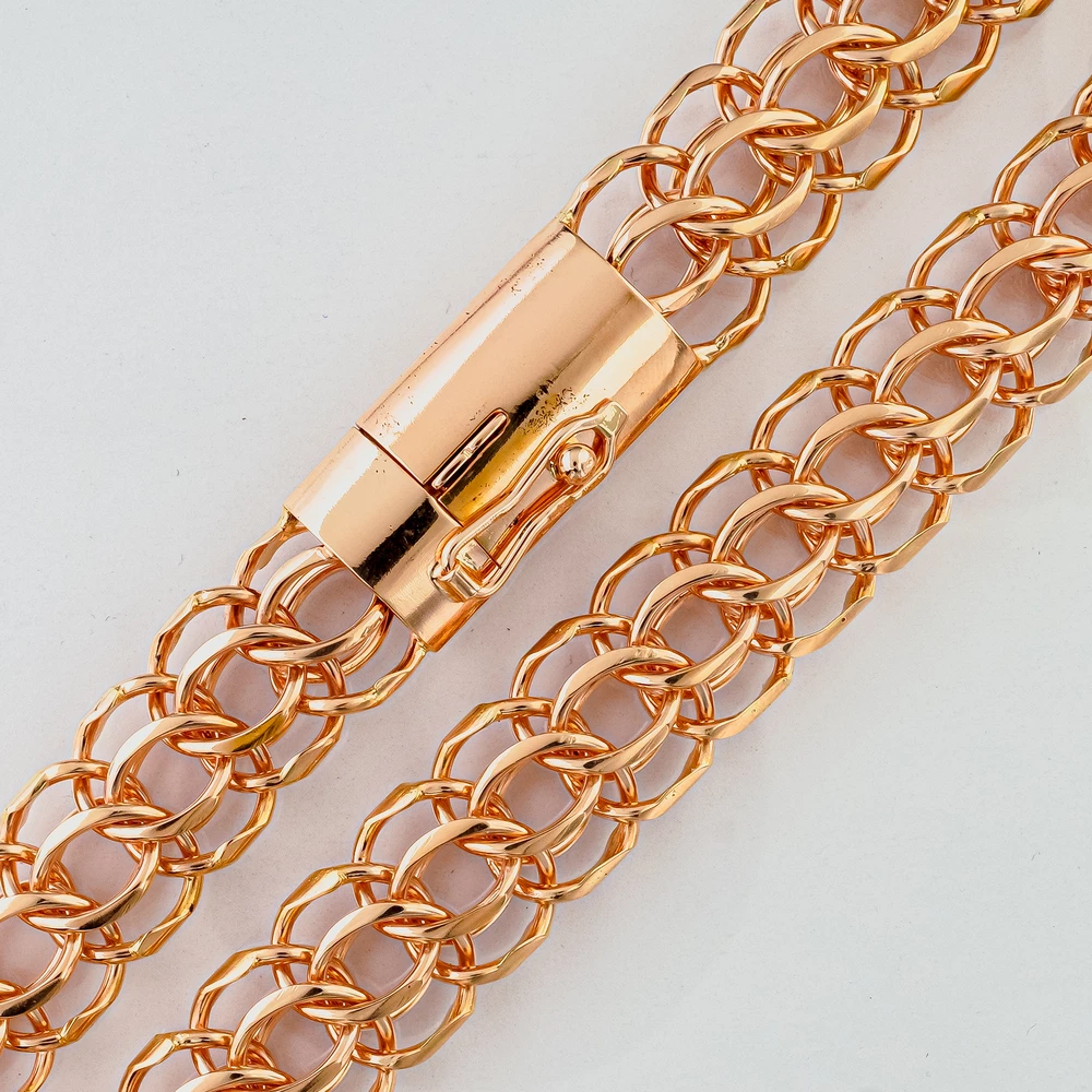 Цепь из красного золота 585 пробы