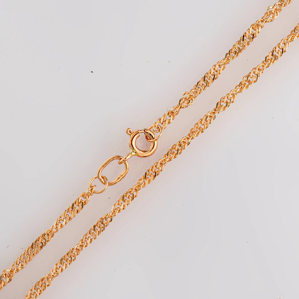 Цепь из красного золота 585 пробы