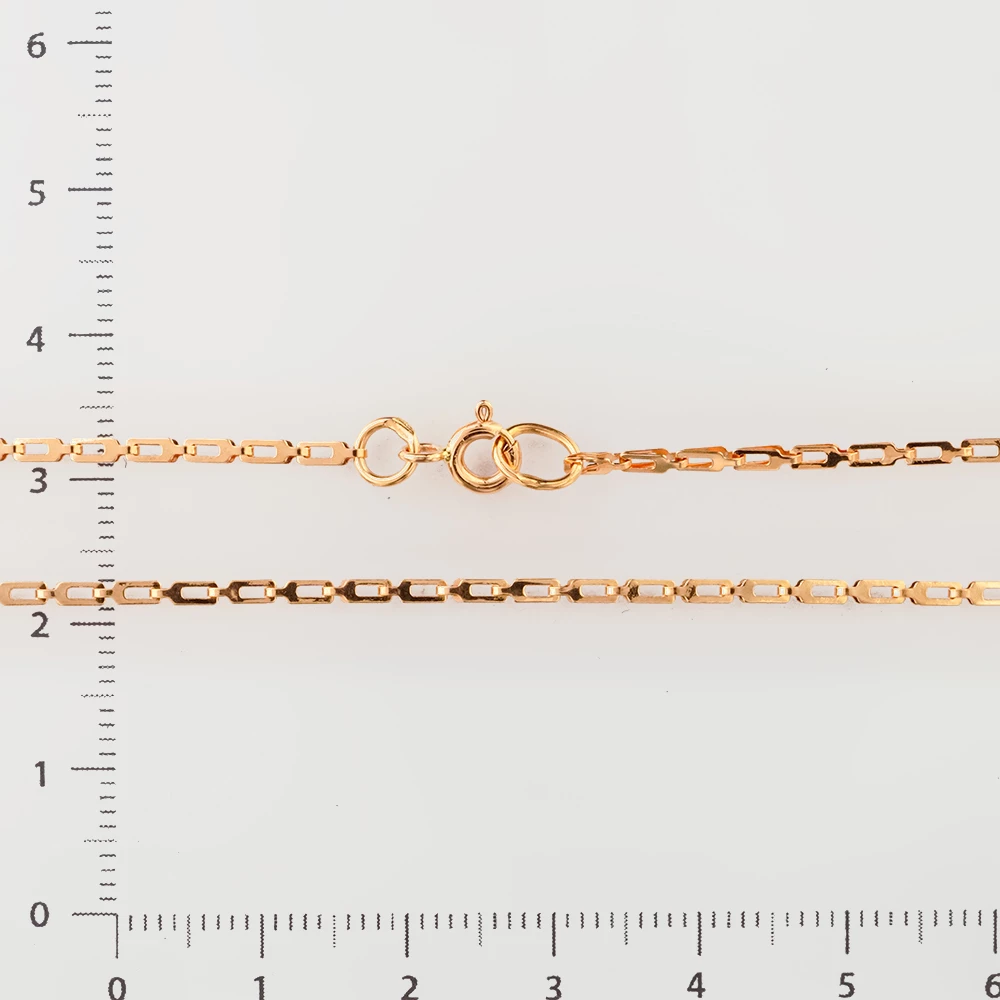 Цепь из красного золота 585 пробы