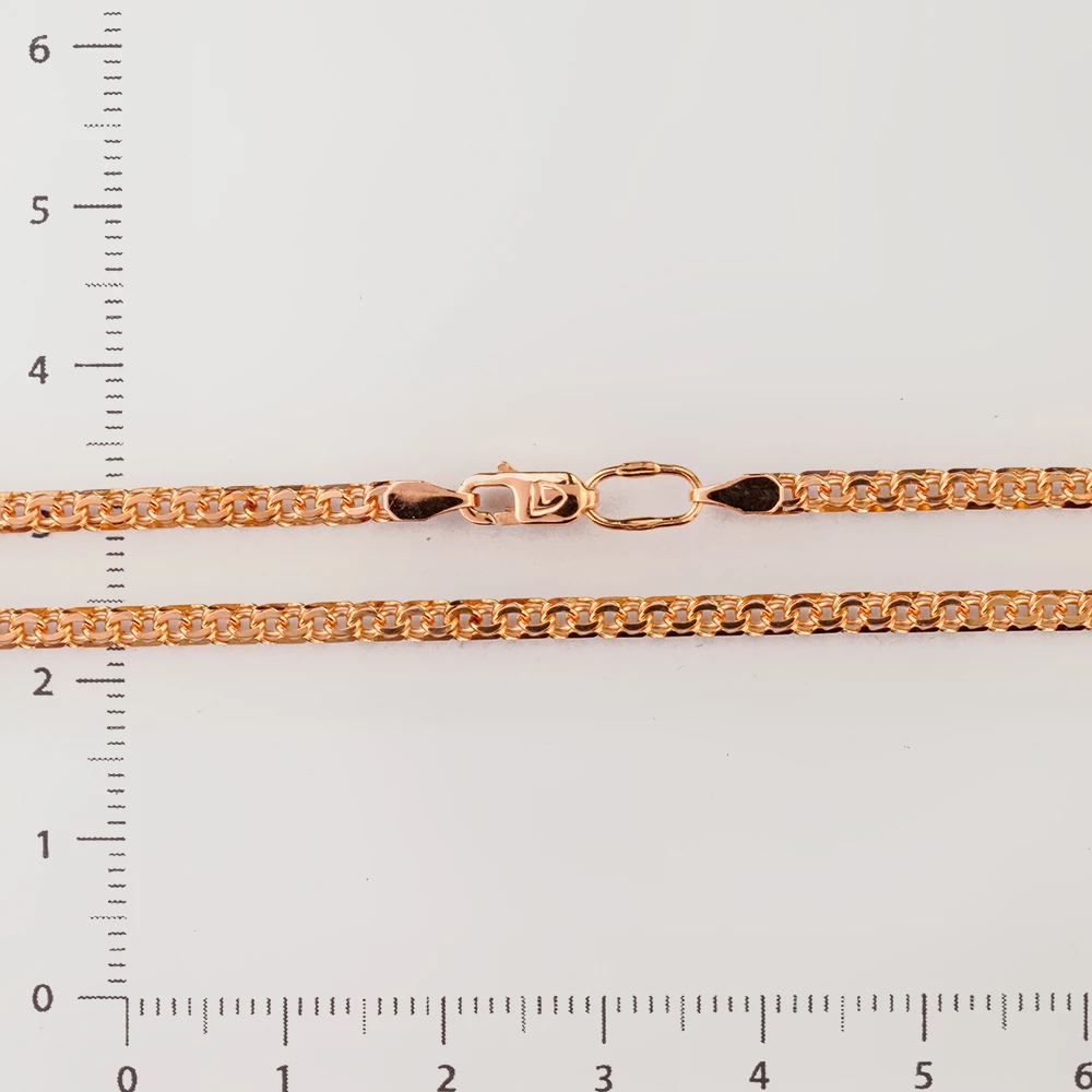 Цепь из красного золота 585 пробы