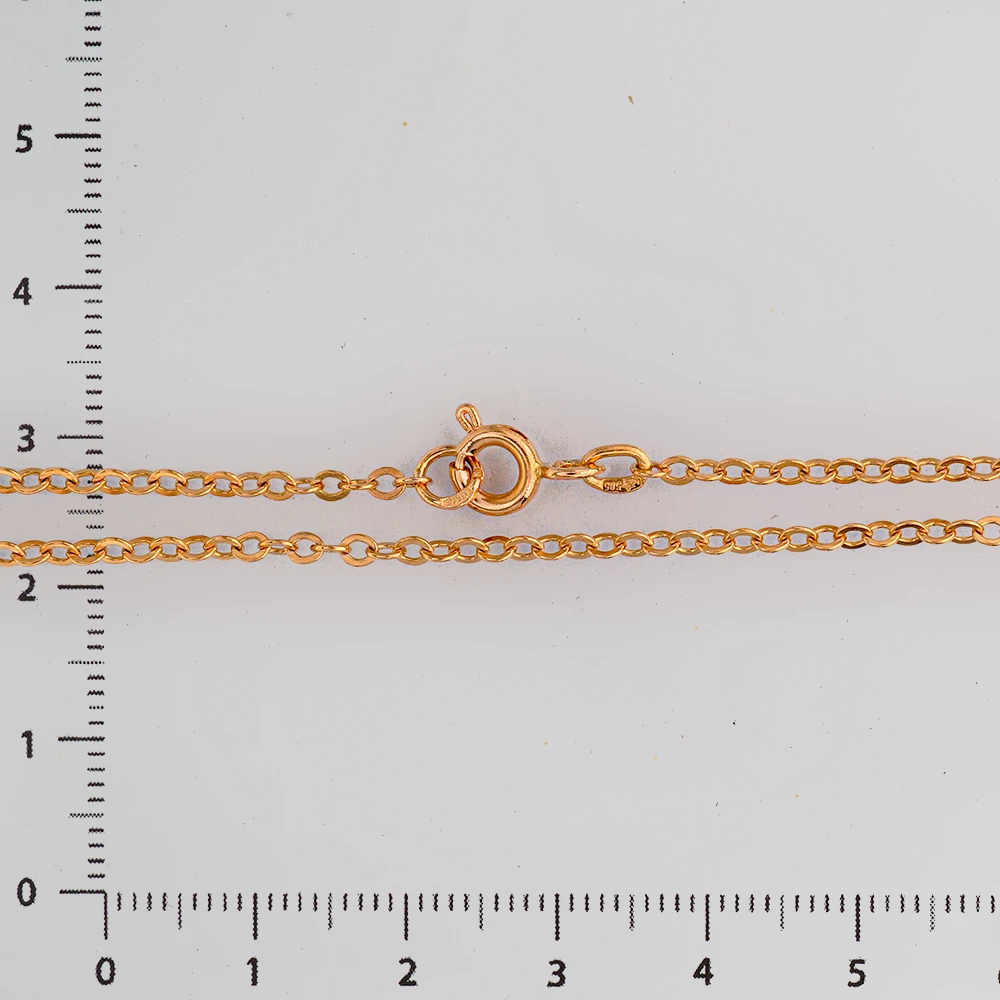 Цепь из красного золота 585 пробы