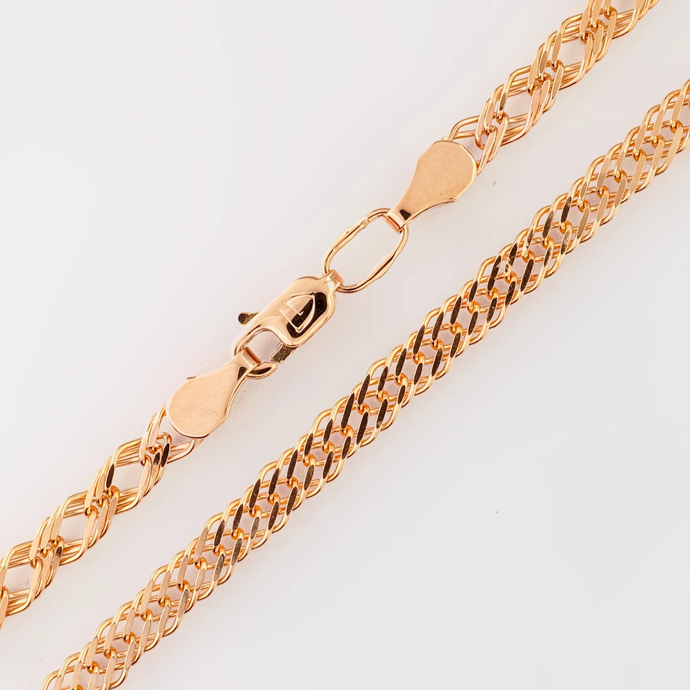 Цепь из красного золота 585 пробы