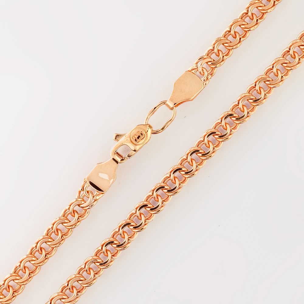 Цепь из красного золота 585 пробы