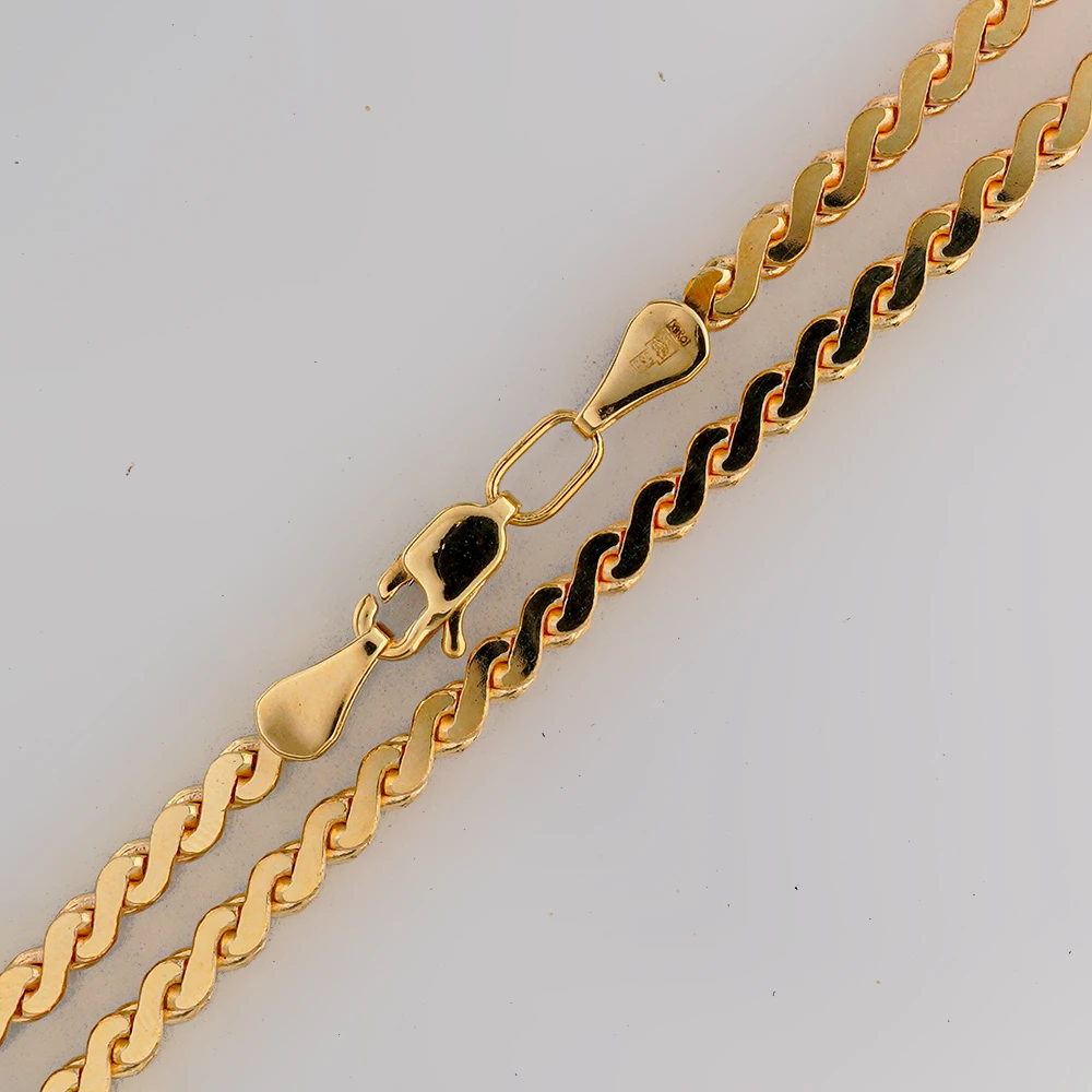 Цепь из желтого золота 585 пробы