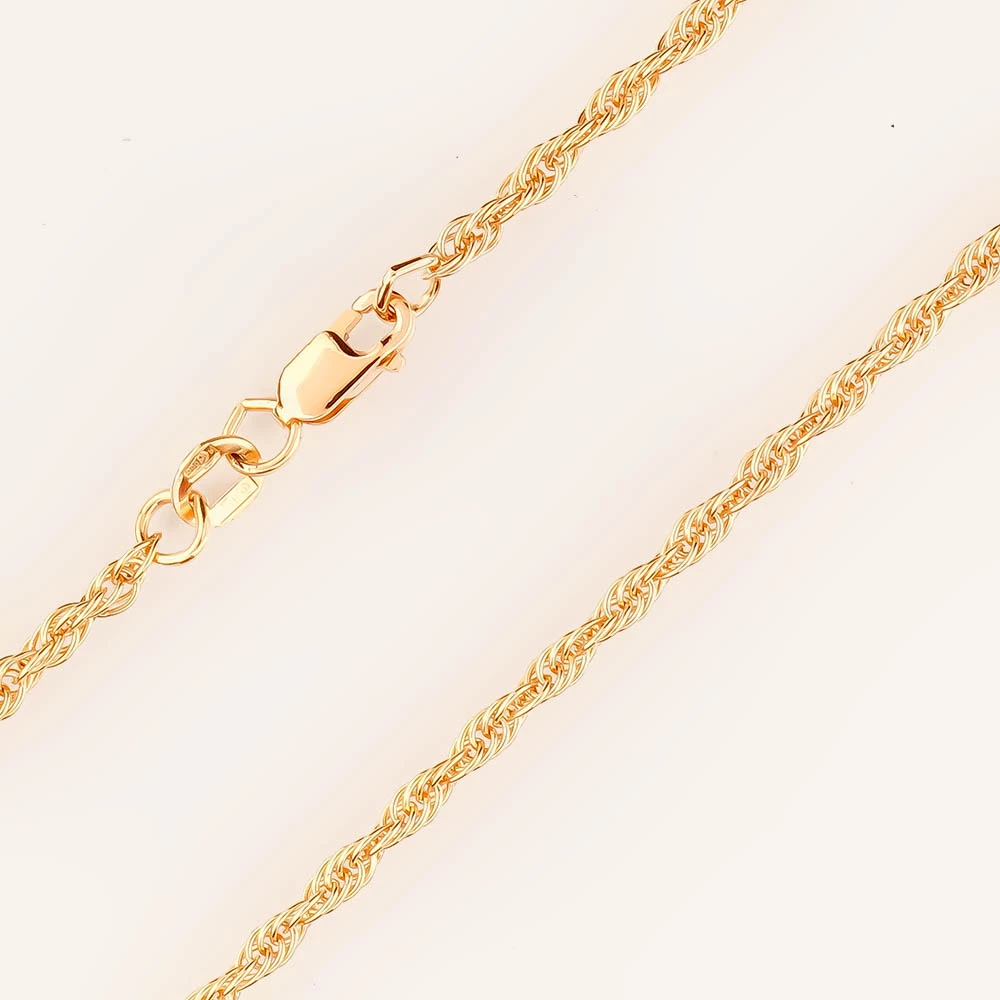 Цепь из красного золота 585 пробы