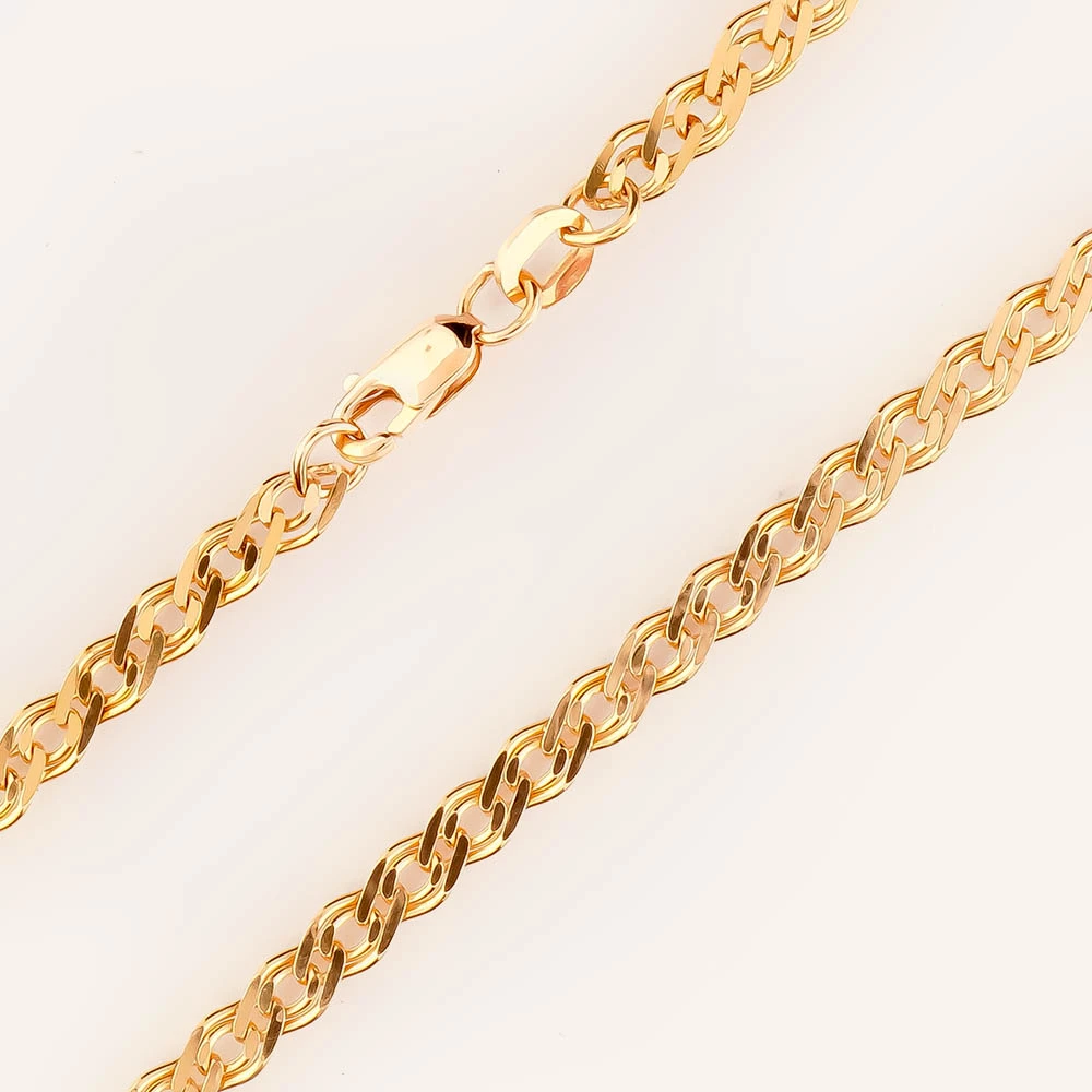 Цепь из красного золота 585 пробы