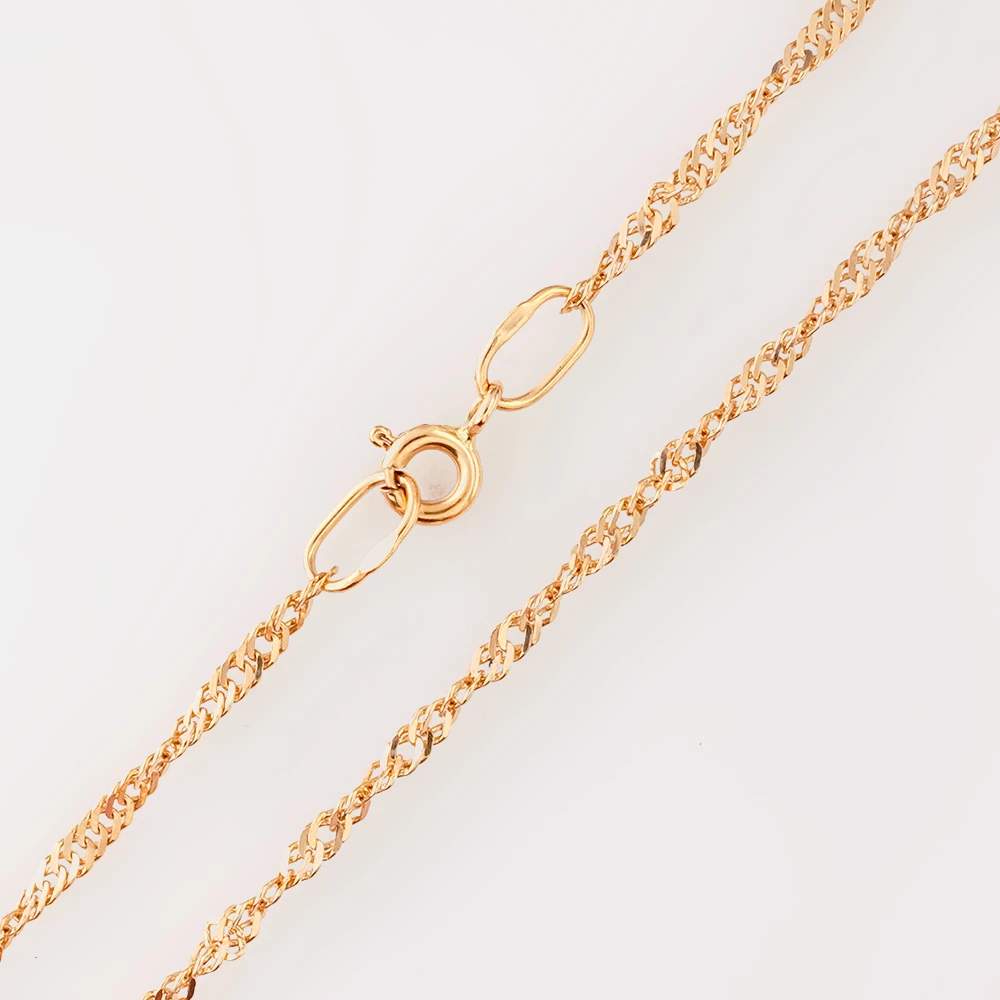 Цепь из красного золота 585 пробы