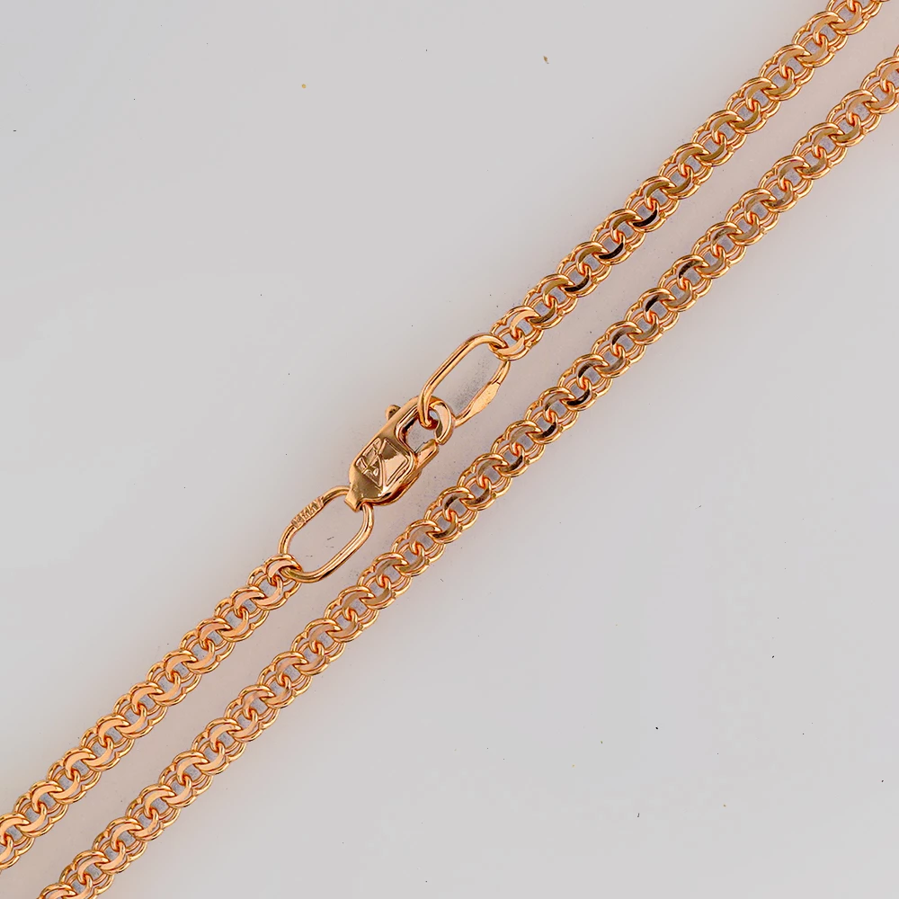Цепь из красного золота 585 пробы