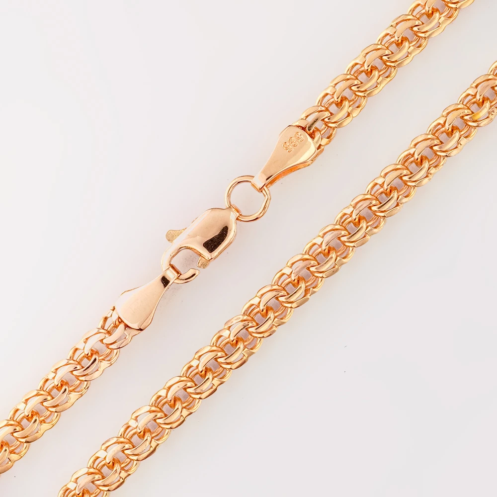 Цепь из красного золота 585 пробы