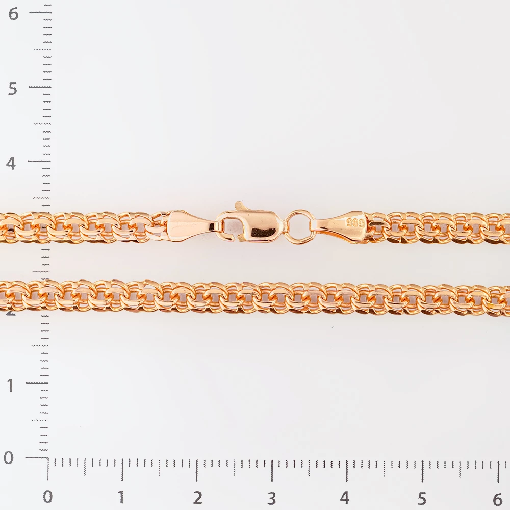 Цепь из красного золота 585 пробы