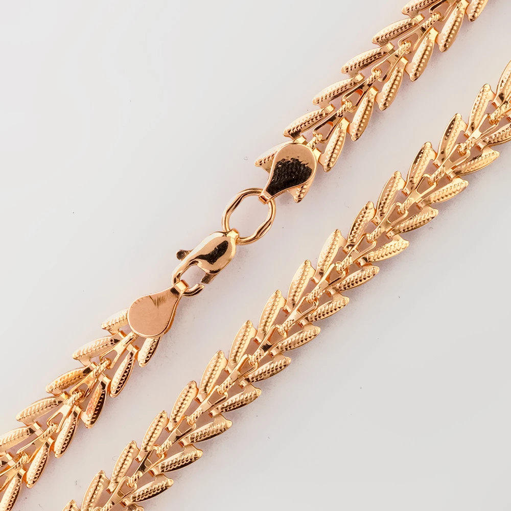 Цепь из красного золота 585 пробы