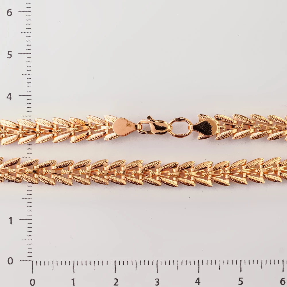 Цепь из красного золота 585 пробы