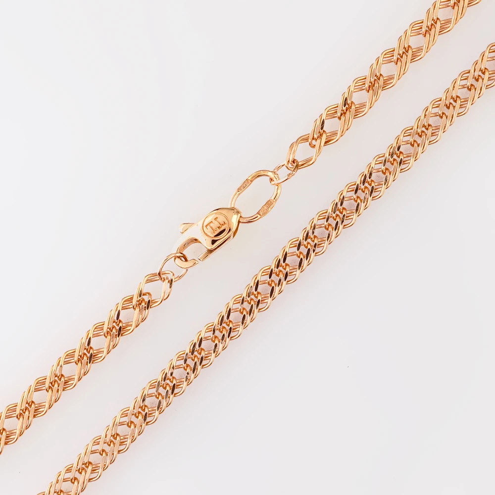 Цепь из красного золота 375 пробы