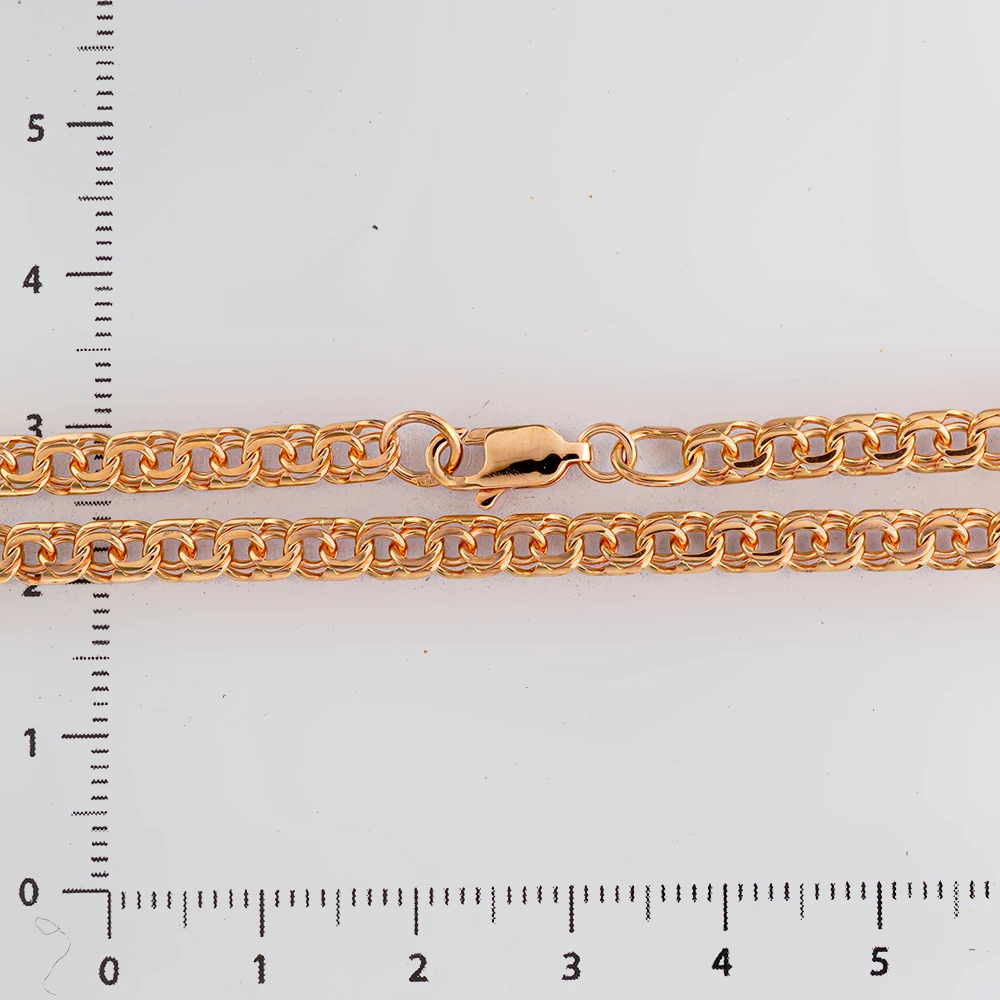 Цепь из красного золота 585 пробы
